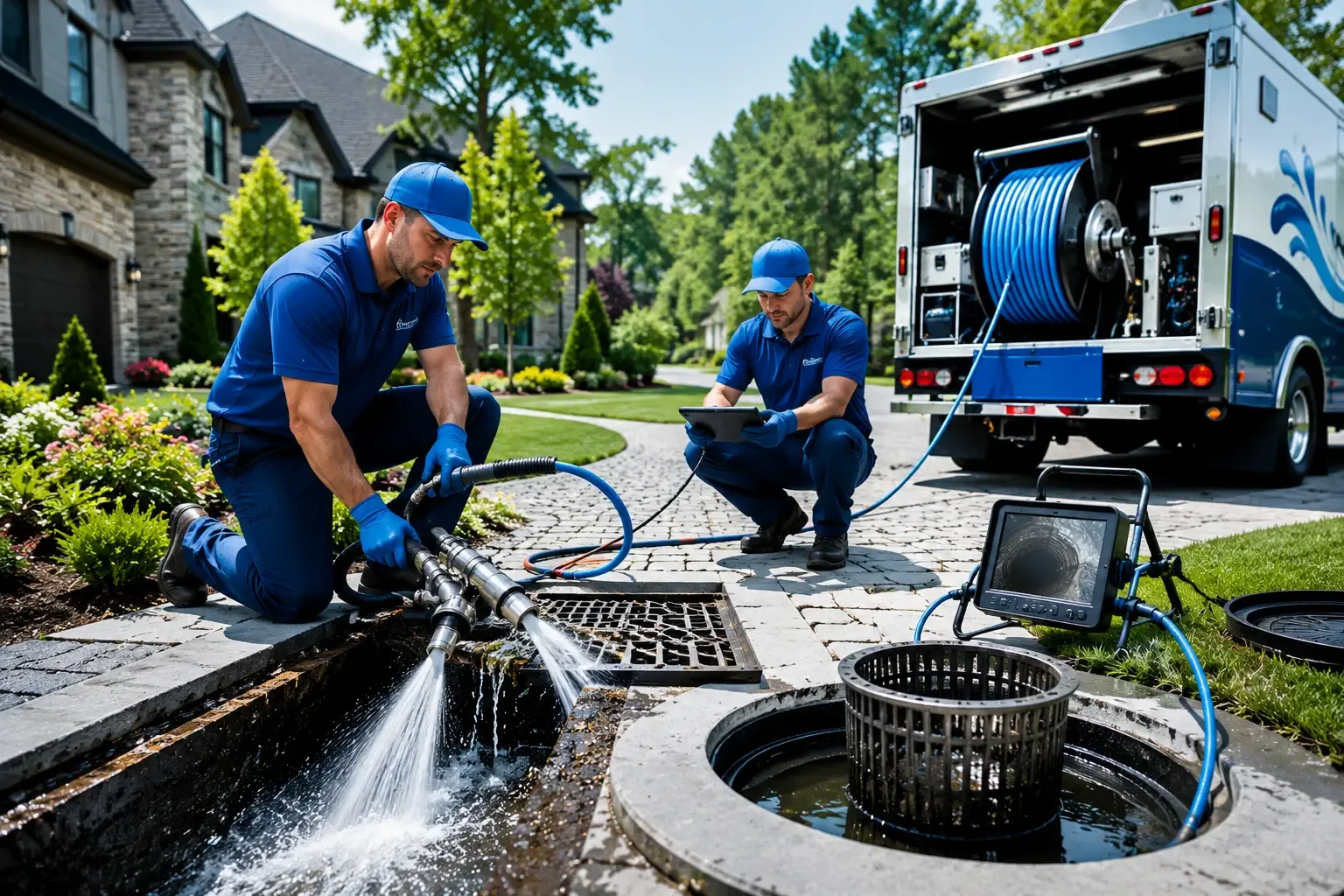 Local outdoor drain cleaning professionals in Garrettsville, OH