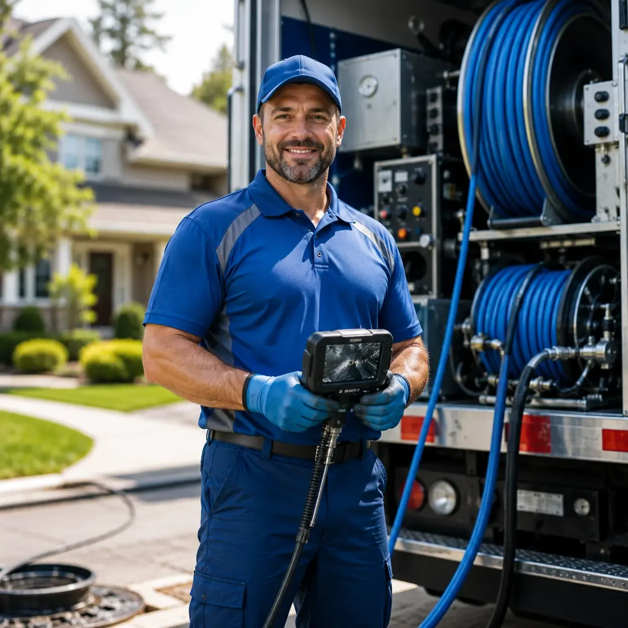 Local outdoor drain cleaning specialists in Garrettsville, OH